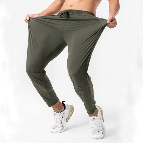 Pantalones deportivos para correr para hombre, Entrenamiento de fútbol Atlético con cremallera, elásticos, para trotar y gimnasio ► Foto 1/6