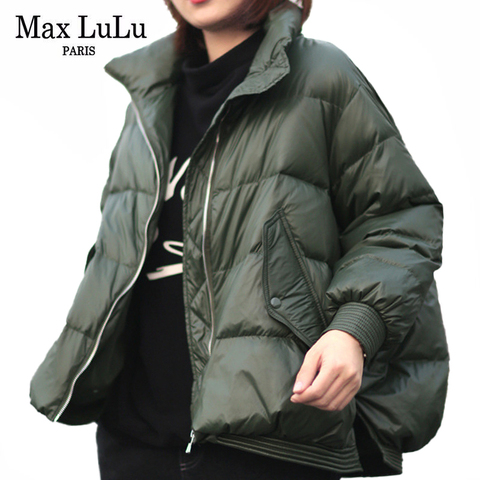 Max LuLu-Chaqueta gruesa de invierno para mujer, estilo europeo, abrigo de invierno, Estilo Vintage, plumón de pato, de talla grande ► Foto 1/6