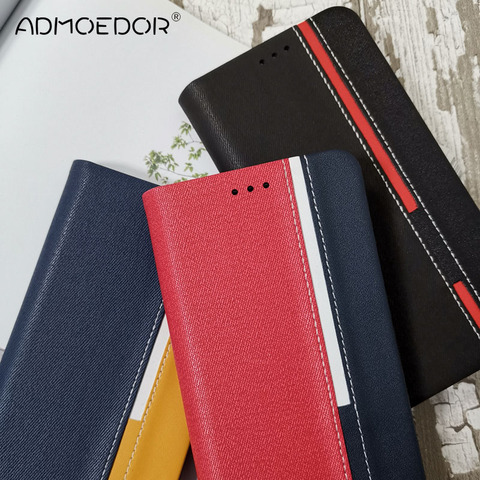 Funda de piel sintética con tapa para móvil, carcasa trasera para xiaomi redmi note 5 6 7 pro 6a s2 5 plus mi a2 9 8 lite a1 6x 5x MIX 2s note 3 ► Foto 1/6