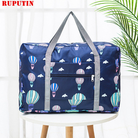 Bolsa de clasificación de ropa plegable para mujer, organizador de almacenamiento de equipaje, bolso bandolera para compras, accesorios de viaje, bolsa de maquillaje ► Foto 1/6