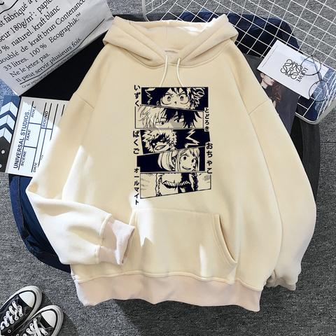 Sudadera con capucha de My Hero Academia para hombre, ropa de calle con imágenes de dibujos animados de Boku No Hero Academia, Anime japonés, Himiko Toga ► Foto 1/6