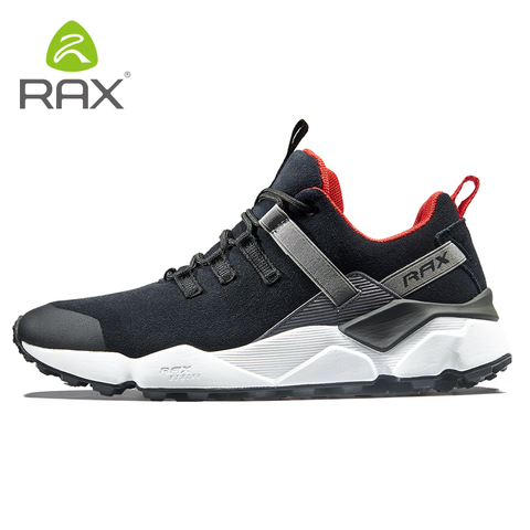 Rax 2022 más reciente invierno zapatos de los hombres al aire libre antideslizante zapatillas para los hombres transpirable cálido entrenador de encaje zapatos de hombre ► Foto 1/5