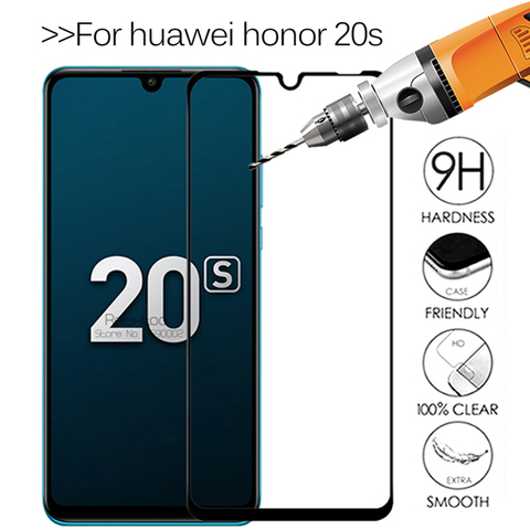 Protector de pantalla de vidrio templado para móvil, película protectora de vidrio para Huawei Honor 20 S, MAR-LX1H, MAR-LX1, Honor 20 S ► Foto 1/6