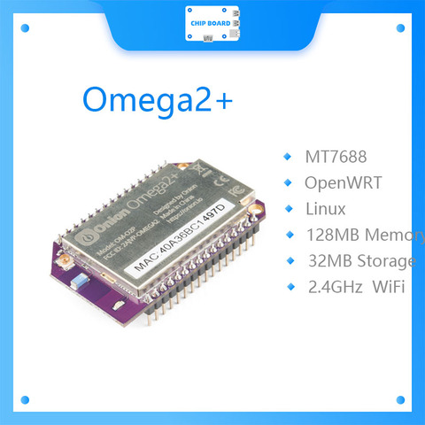 Cebolla Omega2 + MT7688OpenWRT Linux Placa de desarrollo para IoT ► Foto 1/1