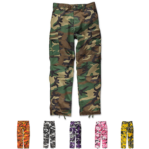 BDU-pantalones cargo de hip hop para hombre, ropa militar de camuflaje táctico, ropa de calle cálida de invierno ► Foto 1/6