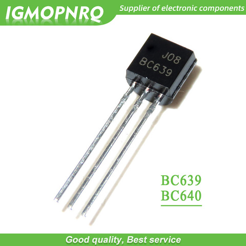 Transistor 20 piezas BC639 BC640, cada uno, 10 Uds. A-92, NPN, PNP, amplificador de posición General, nuevo, Original, envío gratis ► Foto 1/2