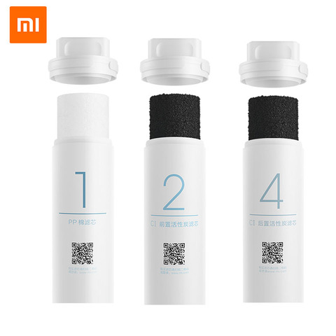 XIAOMI Mijia-filtro purificador de agua Original Mi, Repuesto de filtro de agua potable de algodón PP, carbón activado ► Foto 1/5