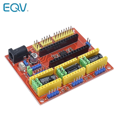 CNC Shield V3 V4-máquina de grabado Compatible con Nano 3,0/A4988, controlador, módulo de placa de expansión para impresora 3D, Kit de bricolaje ► Foto 1/5