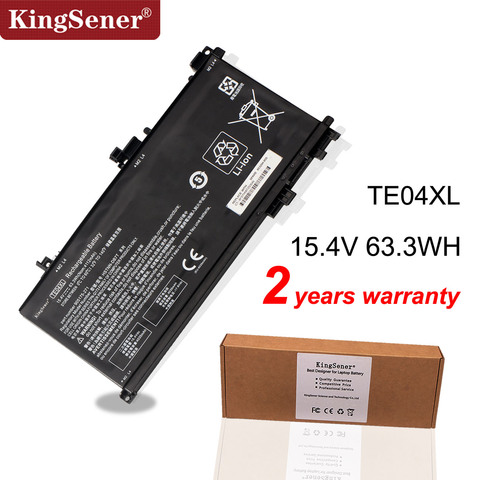 Kingsener TE04XL batería de ordenador portátil para HP OMEN 15-AX200 15- AX218TX 15-AX210TX 15-AX235NF 15-AX202N 15-BC200 HSTNN-DB7T 905277-855 ► Foto 1/6