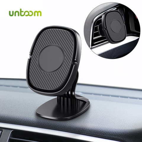 Untoom-soporte magnético para teléfono móvil de coche, montaje Universal para salpicadero, para iPhone y Samsung ► Foto 1/6