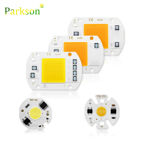 Chip de lámpara Led Cob, 10W, 20W, 30W, 50W, 220V, Ic inteligente sin necesidad de controlador, 3W, 5W, 7W, 9W, lámpara de bombilla Led para foco de luz de inundación, iluminación DIY ► Foto 1/6