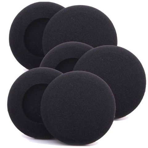 Almohadillas suaves para auriculares, 10 Uds., 50mm, esponja de repuesto para auriculares ► Foto 1/6