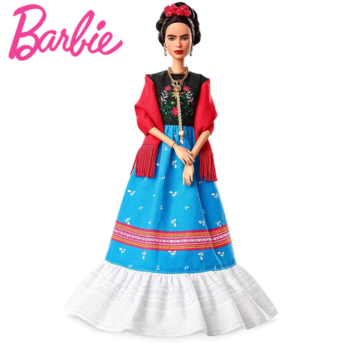 Barbie, inspirando a las mujeres Series Aviator Amelia Earhart pintor Frida  Kahlo coleccionistas de la muñeca para niña regalo FJH65 - Historial de  precios y revisión | Vendedor de AliExpress - HZ