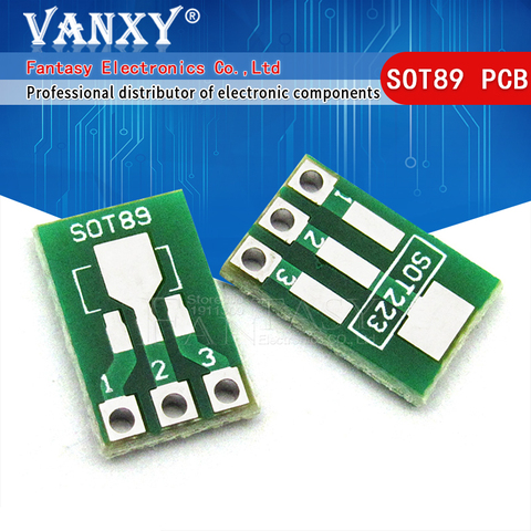 20 piezas SOT89 SOT-89 SOT-223 SOT223 A DIP PCB transferencia placa DIP Junta paso adaptador Teclados ► Foto 1/3