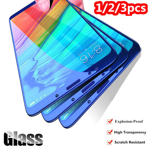 Protector de pantalla de vidrio templado 9H para Xiaomi Redmi 5 Plus, Note 5, 6 Pro, Redmi 5 PLUS, 6A, Note 5, 6, 3 uds. ► Foto 1/6