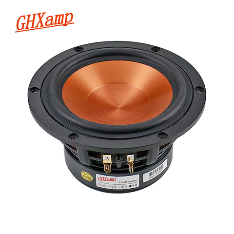 GHXAMP 5,25 pulgadas altavoz de graves medio unidad intermedios Woofer altavoz de cerámica de alúmina 8Ohm 40W de cine en casa de alta fidelidad 1PC ► Foto 1/6