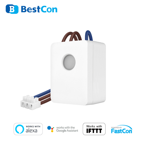 BroadLink-interruptor inteligente BestCon SCB1E de 16A, dispositivo inalámbrico de automatización de hogar, Control de voz con Google Home y Alexa ► Foto 1/6