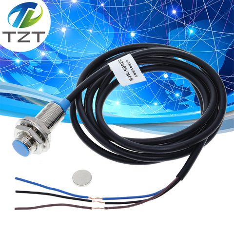 Interruptor de proximidad TZT NJK-5002C, Sensor de efecto Hall, NPN, 3 cables, normalmente abiertos + Magne ► Foto 1/6