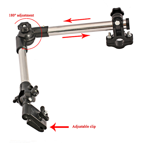 Soporte ajustable para sombrilla de cochecito, accesorios para sombrilla de cochecito de bebé, soporte multiusos para silla de ruedas, conector para bicicleta ► Foto 1/6