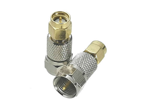 1 Uds adaptador TV macho a SMA macho recto conector COAXIAL RF de latón ► Foto 1/3