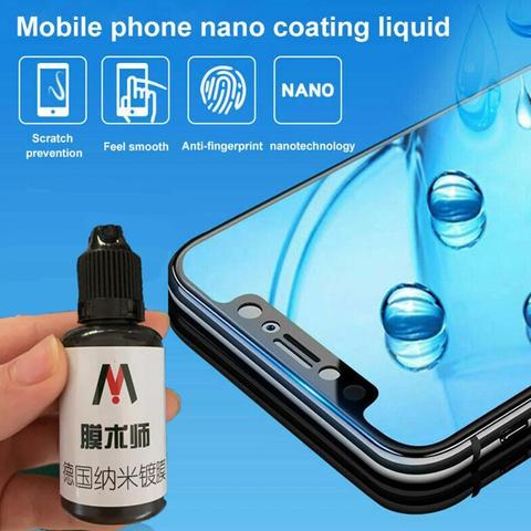 Película protectora de pantalla líquida Nano, 30ml, alta tecnología Hd, antiarañazos, cubierta completa, fácil de usar para Iphone, Huawei, Xiaomi, todos los teléfonos móviles ► Foto 1/6