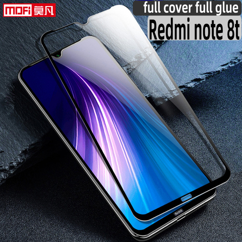 Protector de pantalla para xiaomi redmi note 8t de vidrio templado hd redmi note8t cubierta completa de la película vidrio protectora 9H 2.5D Mofi Premium ► Foto 1/6