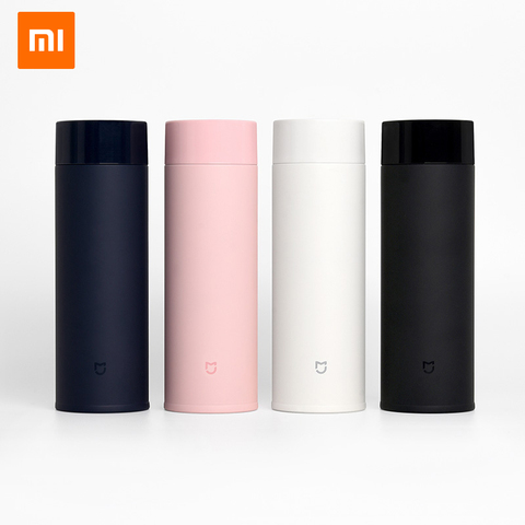 Xiaomi Mijia-botella de agua de acero inoxidable de 350ml, termo ligero al vacío de 190g, MIni taza aislante portátil para viaje y acampada ► Foto 1/6