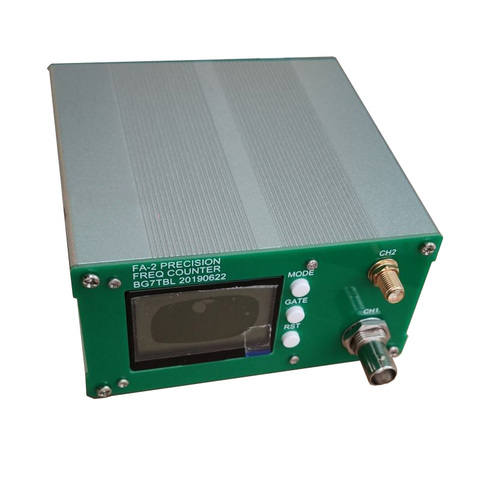 BGTBL-Kit de contador de frecuencia, FA-2, 1Hz-6GHz, medidor de frecuencia, función de diagnóstico, 11 bits/sec + adaptador de corriente, Nueva Versión ► Foto 1/4