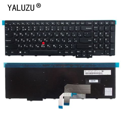 Nuevo teclado portátil Ru para Lenovo ThinkPad W540 W541 W550s T540 T540p T550 L540 borde E531 E540 0C44592 0C44913 0C44952 ► Foto 1/5