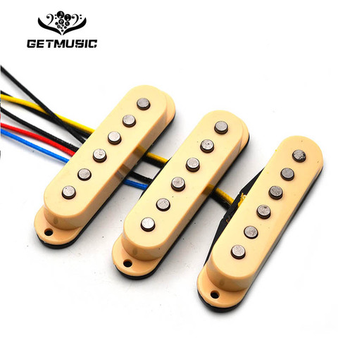 Pastillas de guitarra Alnico 5 rod ST, 3 unids/set, bobina única, accesorios de guitarra, envío gratis ► Foto 1/1