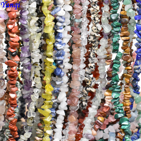 Cuentas de forma Irregular de ónix, abalorios naturales para fabricación de joyas, collar, pulsera, pendientes, 15 