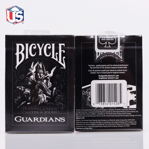 1 cubierta Theory11 cartas Bicycle guardianes bicicleta jugando a las cartas Regular mazo de bicicleta jinete a TARJETA DE truco de magia Accesorios ► Foto 1/6