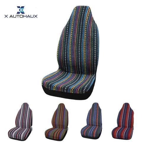 X Autohaux-cubierta Universal para asiento de coche, manta Baja automotriz, 13 colores, para camión, SUV, automóviles, Deco ► Foto 1/6