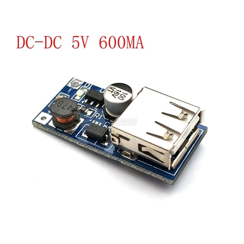 Cargador tipo batería externa, fuente de módulo de voltaje, salida USB, placa de circuito de carga, aumento de potencia, DC 0,9 V-5V a 5V 600MA ► Foto 1/4