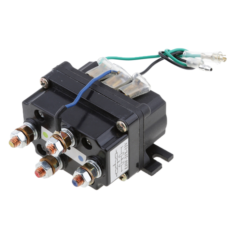 Cabrestante de camión, 12V, Contactor de relé solenoide, interruptor basculante, Pulgar, compatible con ATV ► Foto 1/6