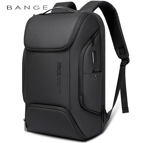 BANGE-Mochila multifuncional para ordenador portátil, Mochila impermeable de gran capacidad para trabajo diario y negocios, novedad ► Foto 1/6