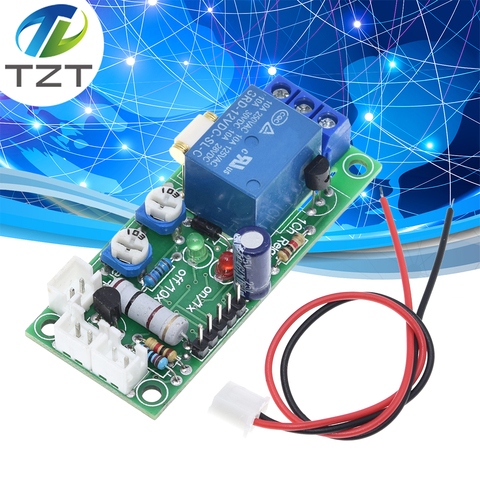 Módulo de vibración TZT/sensores de vibración relé de sensibilidad y retardo de tiempo ajustable (D2A1) 12V para arduino ► Foto 1/6