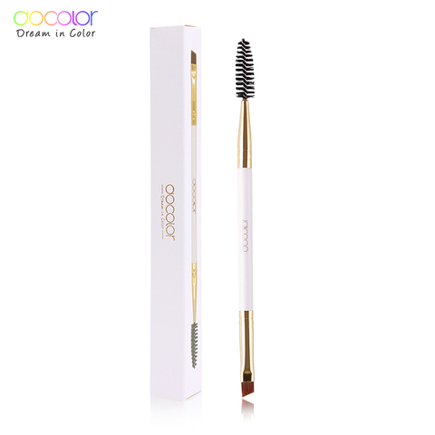 Docolor-cepillo para cejas + peine para cejas, belleza para cejas, brocha de maquillaje profesional, brocha para cejas, mezcla de ojos ► Foto 1/6