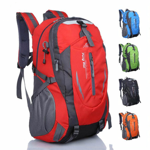 Mochila de calidad para acampar, senderismo, bolsa de deporte, viaje al aire libre, Trekk, equipo de escalada de montaña, 45L, hombre y mujer ► Foto 1/6