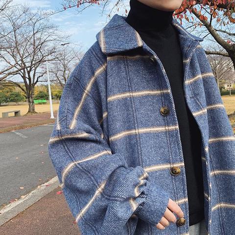 Prendas de Vestir exteriores para hombre, chaqueta de invierno estilo juvenil Harajuku BF, versión coreana, plumero ► Foto 1/6