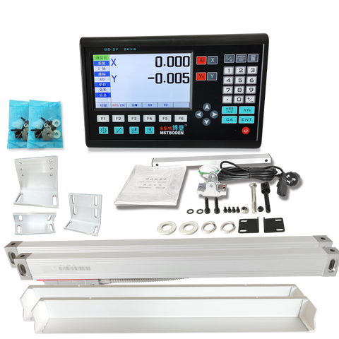 Fresadora de torno de dos y tres ejes, pantalla Digital Lcd cnc DRO, pantalla Digital ► Foto 1/6