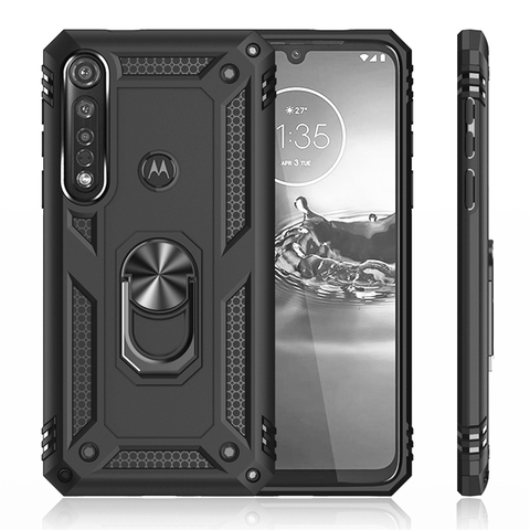 Funda protectora híbrida de doble Capa para MOTOROLA MOTO G8 Plus E6 Plus G7 Power E5 Play One Zoom Vision Macro acción Z4 funda Capa ► Foto 1/6