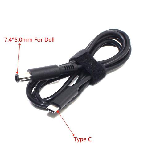 Cable de carga USB tipo C PD, adaptador de corriente Dc, convertidor a 13 enchufes macho para Lenovo, Asus, Dell, Hp, cargador de ordenador portátil ► Foto 1/6