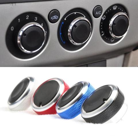 3 unids/set colores aire acondicionado rueda reguadora de aire acondicionado botón AC mando para Ford Focus 2 3 Mondeo accesorios de estilo de coche ► Foto 1/6