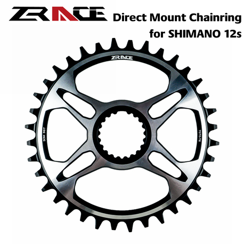 ZRACE 12 platos 32T/34T/36T/38T 7075AL para SHIMANO directa Monte manivela FC-M9100 FC-M8100 FC-M7100... SM-CRM95 SM-CRM85 SM-CRM75 ► Foto 1/6