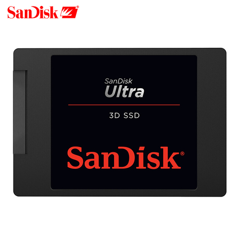 Sandisk-unidad interna de estado sólido ULTRA 3D SSD 250GB 500GB 2,5 pulgadas SATA III HDD Disco Duro HD SSD Notebook PC 1TB ► Foto 1/6