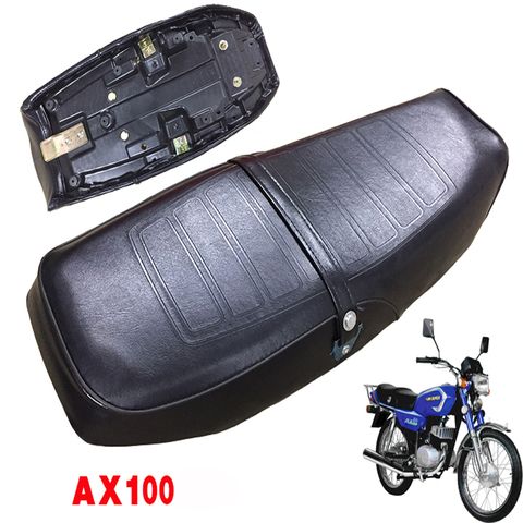 Funda de asiento de motocicleta a prueba de agua, pieza de repuesto de asiento negro, para Suzuki 100cc CL AX 100, E0227, AX100 ► Foto 1/6