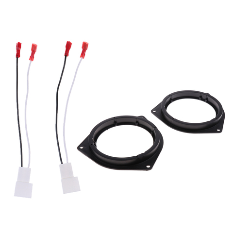 Arnés de cable de altavoz estéreo de 2 piezas + adaptador de altavoz de bocina de 2 piezas para Toyota ► Foto 1/6