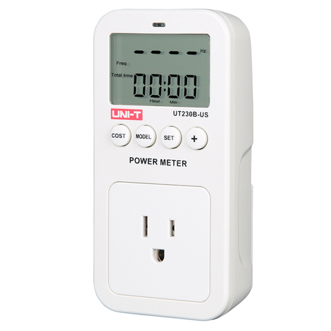 Medidor de consumo de energía de UNI-T, enchufe estadounidense, 100V-150V, medidor de voltaje Digital de energía, Monitor Analizador de electricidad de corriente de CA ► Foto 1/1