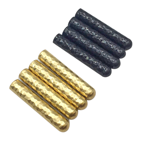 Weiou 4x22mm cerca de tipo boca brillante cordones puntas de Metal DIY ropa cordones cabeza de pescado diseño de escamas herretes de Metal directo de fábrica ► Foto 1/6